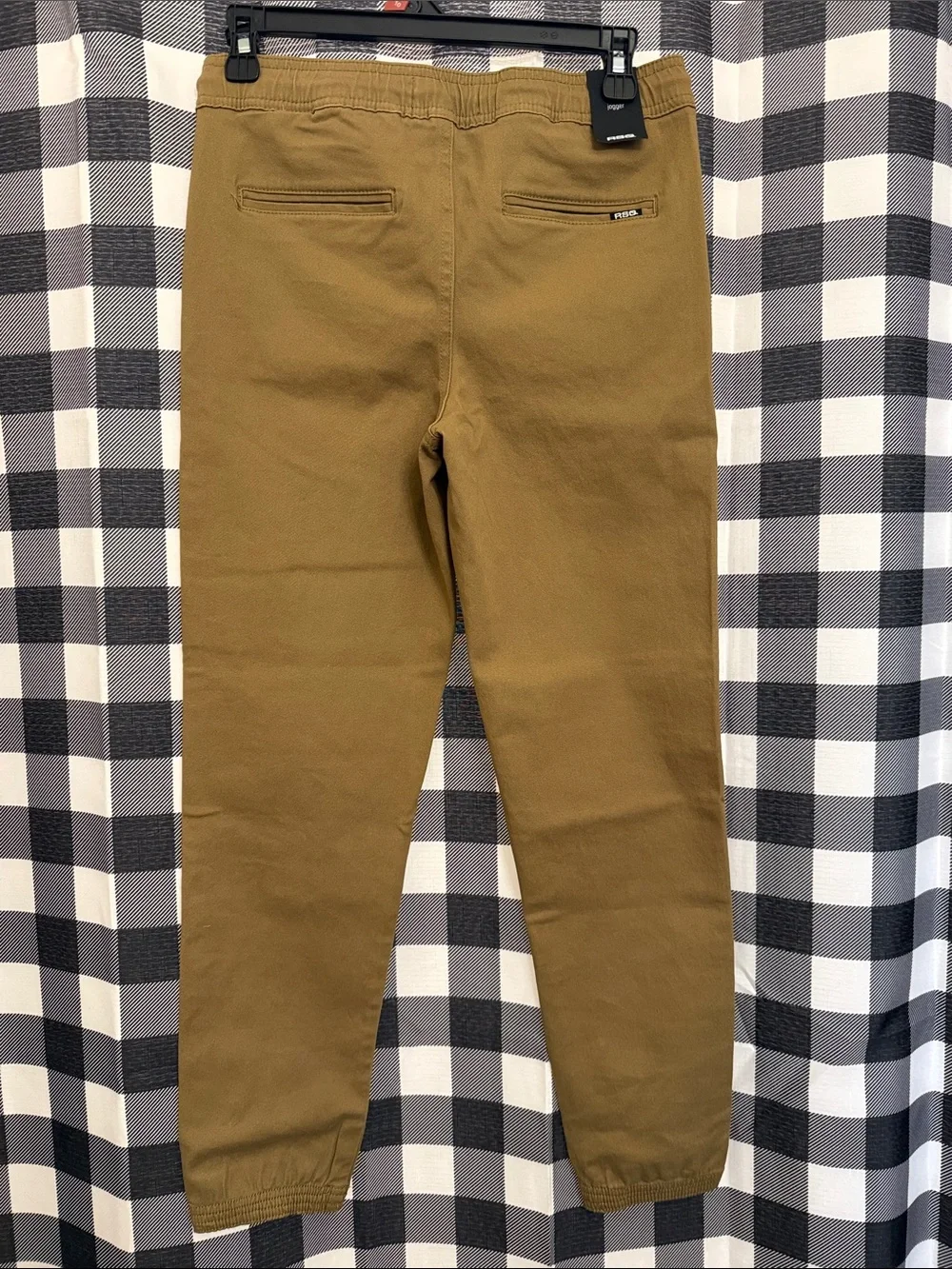 RSQ Kids Joggers in Caramel Brown - Drawstring Waist